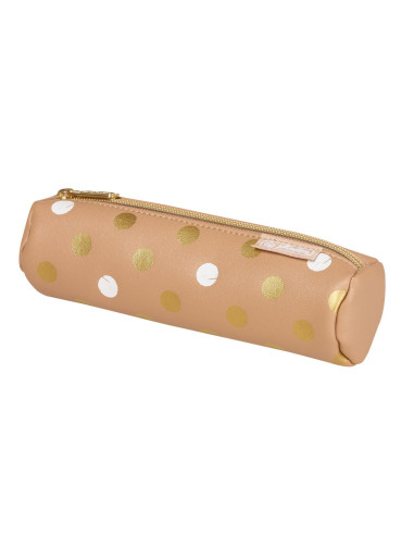 50021994,Necessaire rotund, imitatie de piele, dimensiune 20x6x6cm, motiv pure glam