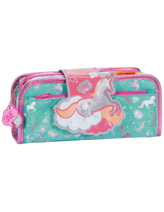 FTUN-PC04A,Necessaire fun time 2 in 1, motiv unicorn days