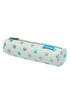 50026777,Necessaire rotund, imitatie de piele, dimensiune 20x6x6cm, motiv frozen glam