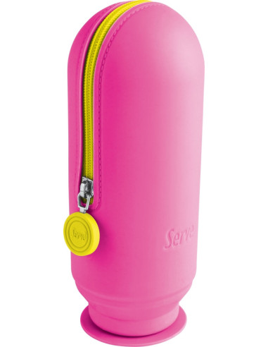 SV-HOOPFP,Necessaire rotund serve hoop silicon roz blister