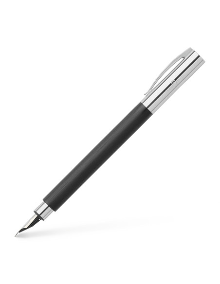 FC148140,Stilou ambition precious resin negru m faber-castell