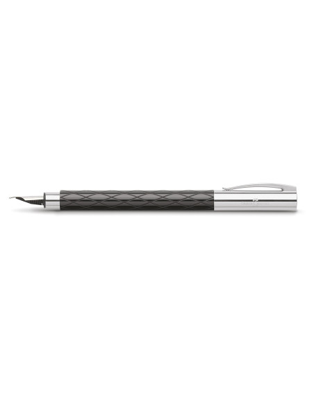 FC148921,Stilou ambition rhombus negru f faber-castell