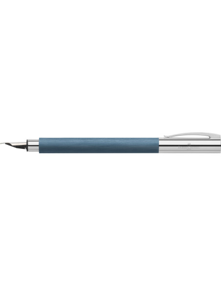 FC147140,Stilou ambition precious resin albastru m faber-castell