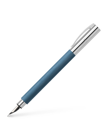 FC147140,Stilou ambition precious resin albastru m faber-castell