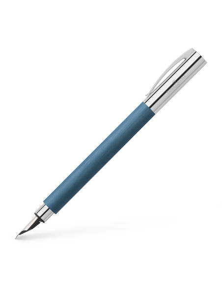 FC147140,Stilou ambition precious resin albastru m faber-castell
