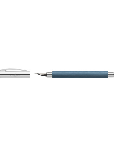 FC147140,Stilou ambition precious resin albastru m faber-castell