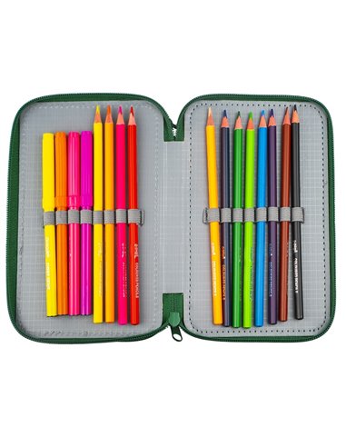 Penar echipat S-COOL, 2 fermoare, 29 piese, Motiv unicorn