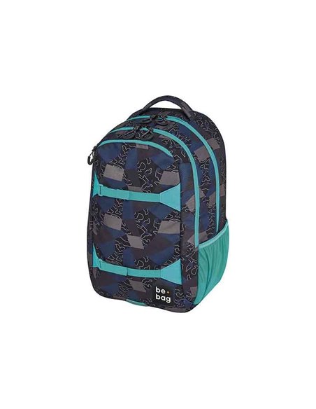 24800167,Rucsac HERLITZ be bag, Model be explorer, Motiv edgy labyrinth
