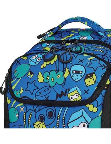 24800198,Rucsac HERLITZ be bag, Model be active, Motiv monster party