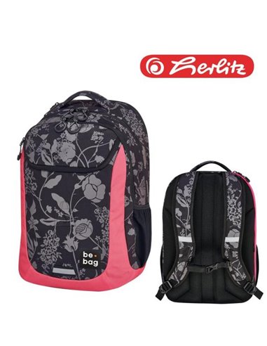 24800204,Rucsac HERLITZ be bag, Model be active, Motiv mystic flowers