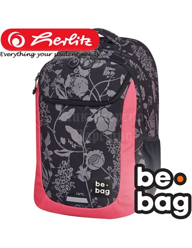 24800204,Rucsac HERLITZ be bag, Model be active, Motiv mystic flowers