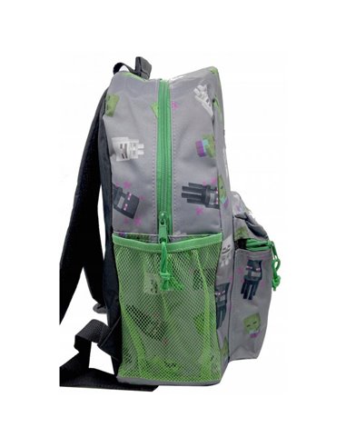 Set scoala ASTRA  5 -  Ghiozdan, Sac incaltaminte, Motiv Minecraft
