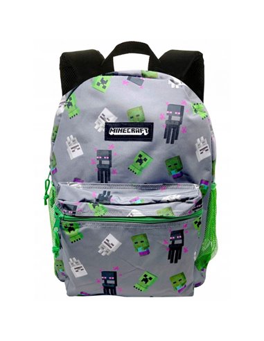 Set scoala ASTRA  5 -  Ghiozdan, Sac incaltaminte, Motiv Minecraft