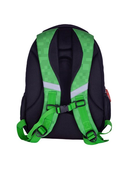Set scoala ASTRA  Time to mine 2 - Ghiozdan, Sac incaltaminte, Motiv Minecraft