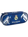 Set scoala Real Madrid 8 - Ghiozdan ergonomic, Penar neechipat 2 compartimente si Penar etui