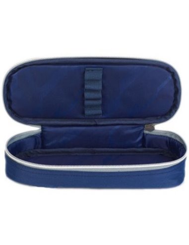 Set scoala Real Madrid 8 - Ghiozdan ergonomic, Penar neechipat 2 compartimente si Penar etui
