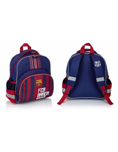 Set gradinita Barcelona - Ghiozdan, Penar etui, Motiv sport, fotball