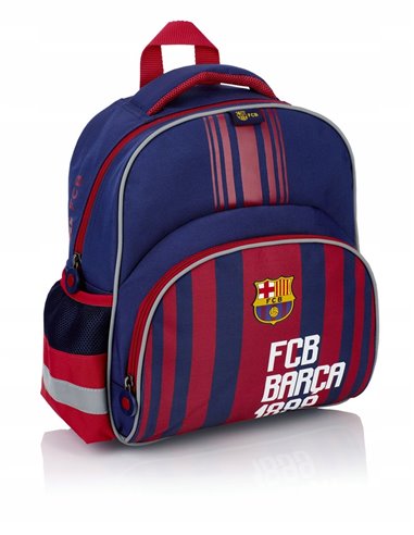 Set gradinita Barcelona - Ghiozdan, Penar etui, Motiv sport, fotball