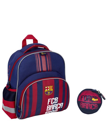 Set gradinita Barcelona - Ghiozdan, Penar etui, Motiv sport, fotball