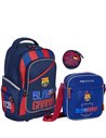 Set scoala Barcelona 11 - Ghiozdan, Geanta de umar, Penar etui, Motiv sport, fotball