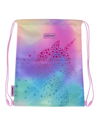 Set Scoala Unicorn Ombre - Ghiozdan, Penar Neechipat cu 2 fermoare si Sac incaltaminte