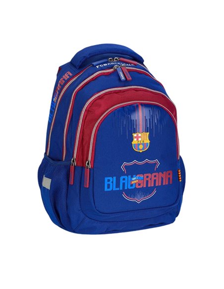 Set scoala Barcelona 14 - Ghiozdan, Penar etui, Motiv sport, fotball