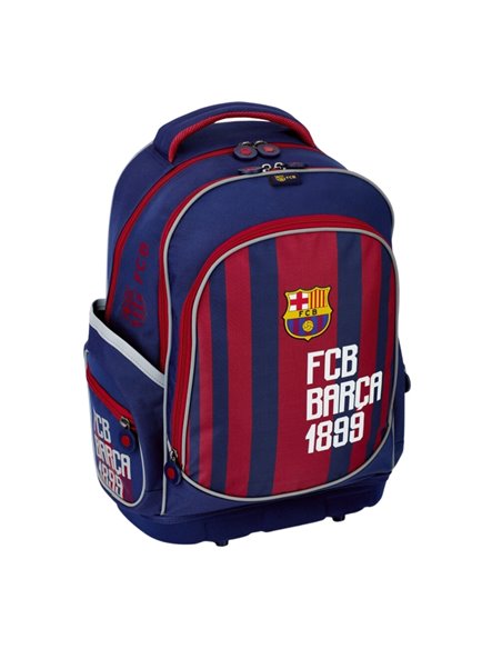 Set scoala Barcelona 7 - Ghiozdan, Penar etui, Sac incaltaminte, Motiv sport, Fotball