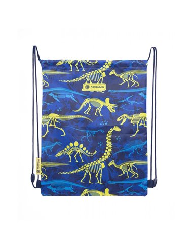 Set scoala Dinozaur - Ghiozdan, penar neechipat cu 1 fermoar si sac incaltaminte