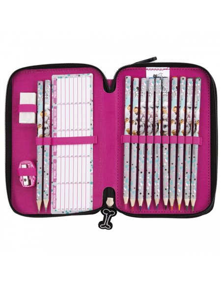 Penar echipat DERFORM 2 fermoare CLEO&FRANK 23, Motiv caine