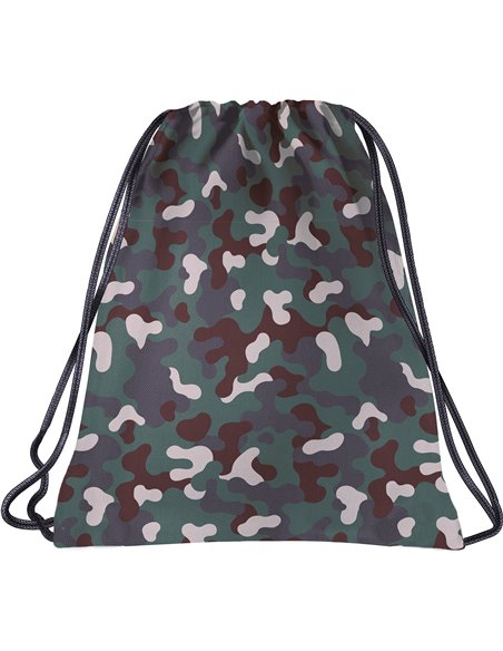 Set scoala Backup - Ghiozdan, Penar etui si Sac de incaltaminte, Motiv Army 2