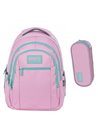 Set scoala Backup - Ghiozdan si Penar etui, roz