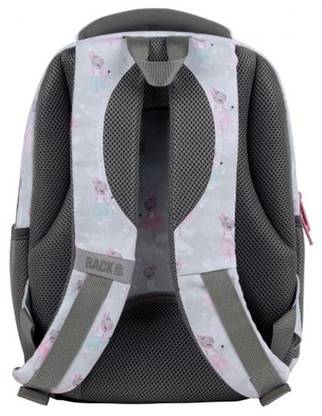 Set scoala Backup - Ghiozdan, Penar etui, Motiv balerina