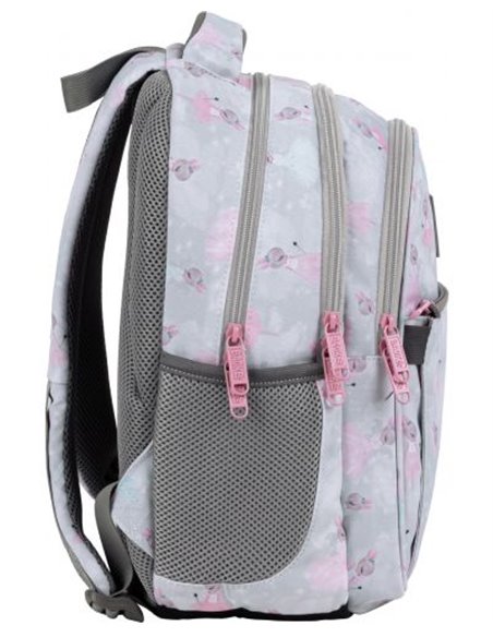 Set scoala Backup - Ghiozdan, Penar etui, Motiv balerina