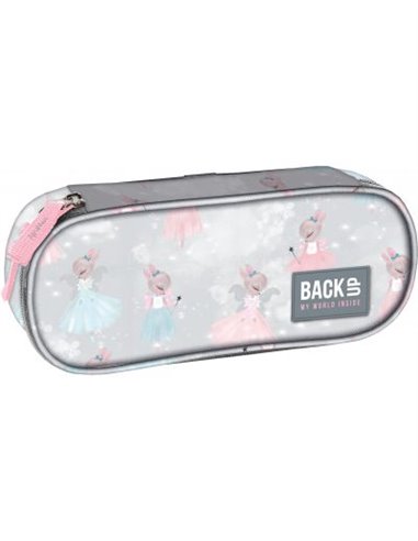 Set scoala Backup - Ghiozdan, Penar etui, Motiv balerina