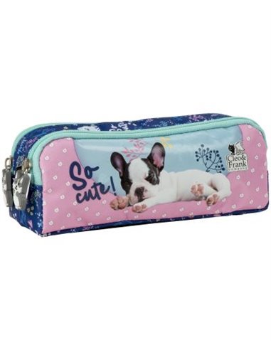 Set gradinita CLEO&FRANK 34 - Ghiozdan, Penar etui, Motiv caine