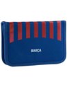 Set scoala Barcelona 8 - Ghiozdan ergonomic, Penar 1 fermoar, Penar etui, Motiv sport, fotball