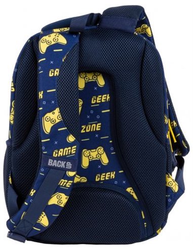 Set scoala Backup - Ghiozdan, Penar etui, Motiv joc