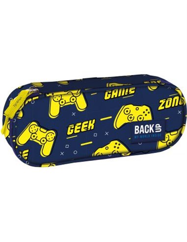 Set scoala Backup - Ghiozdan, Penar etui, Motiv joc