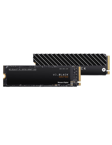 SSD WD, Black, 2 TB, M.2, PCIe Gen3.0 x4, 3D Nand, R/W: