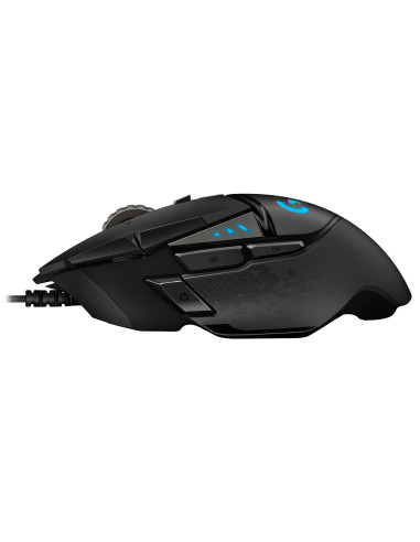 MOUSE LOGITECH, "G502", gaming, cu fir, USB, optic, 16000 dpi