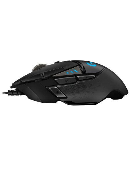 MOUSE LOGITECH, "G502", gaming, cu fir, USB, optic, 16000 dpi