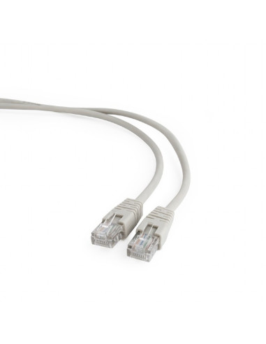 PATCH CORD UTP GEMBIRD Cat5e, cupru-aluminiu, 50 m, gri, AWG26