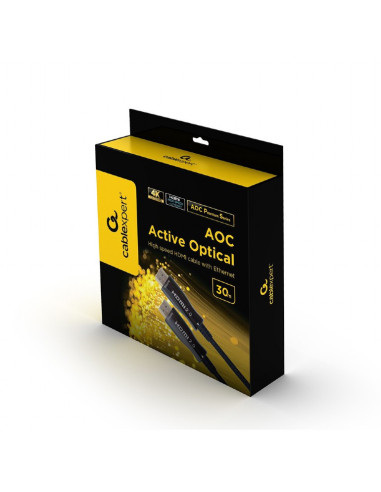 CABLU video GEMBIRD, HDMI (T) la HDMI (T), 30m, premium AOC