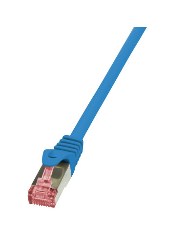 PATCH CORD S/FTP LOGILINK Cat6, LSZH, cupru, 10 m, albastru