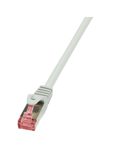 PATCH CORD S/FTP LOGILINK Cat6, LSZH, cupru, 15 m, gri, AWG27