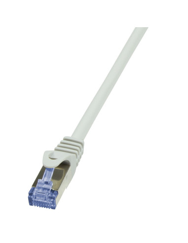 PATCH CORD S/FTP LOGILINK Cat6a, LSZH, cupru, 10 m, gri, AWG26