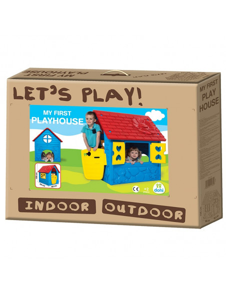 Casuta de joaca pentru copii Dohany, Albastru,ROB-456 Casuta de joaca pentru copii Dohany, Albastru,ROB-456