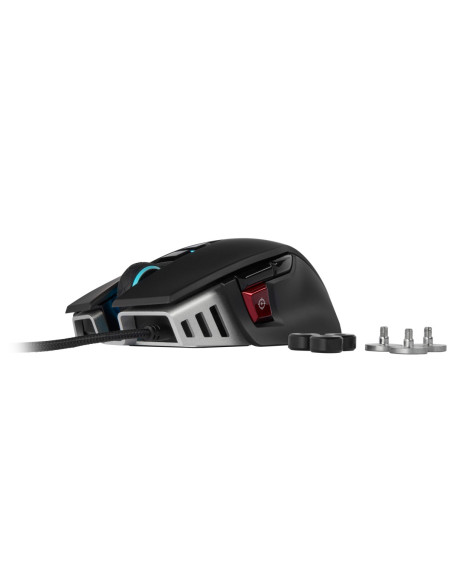 MOUSE CORSAIR, "M65 RGB ELITE", gaming, cu fir, USB, optic