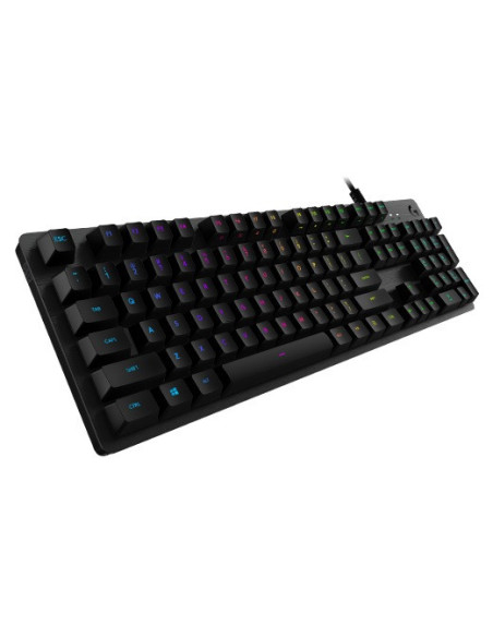 LOGITECH G512 Carbon RGB Mechanical Gaming Keyboard, GX Blue - LOGITECH G512 Carbon RGB Mechanical Gaming Keyboard, GX Blue -