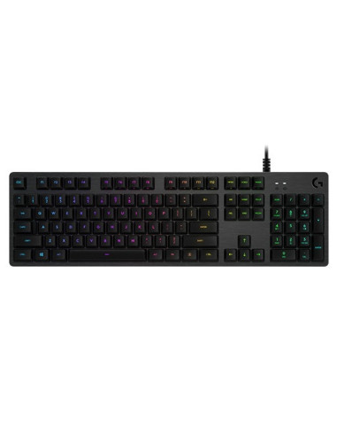 LOGITECH G512 Carbon RGB Mechanical Gaming Keyboard, GX Blue - LOGITECH G512 Carbon RGB Mechanical Gaming Keyboard, GX Blue -